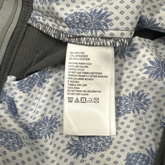 Tommy Bahama Men's Big & Tall Size 48RG Fog Grey 10" Chip Shot Performance Short - Picture 7 of 11